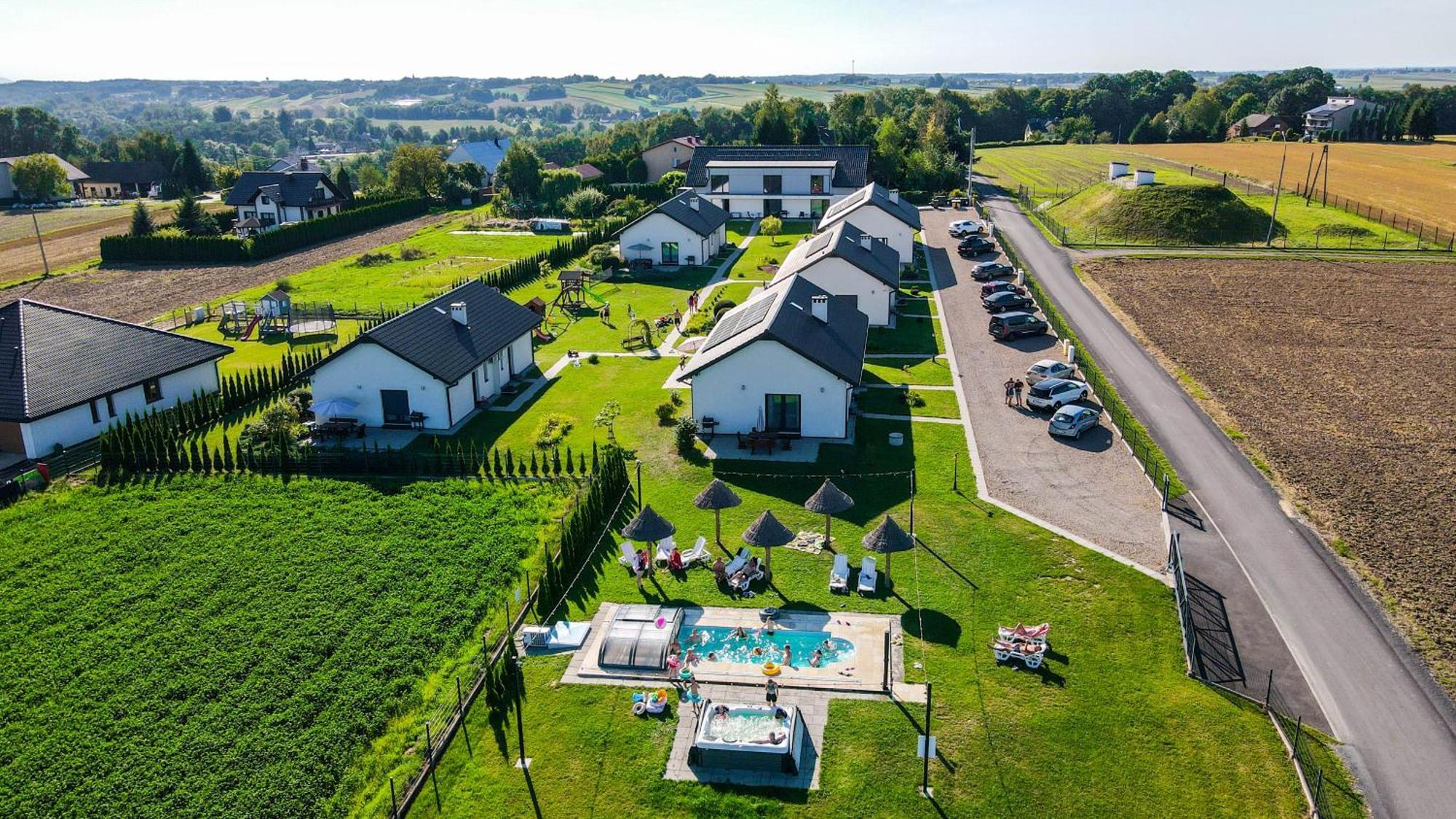 Apartamento Słoneczne Wzgórze Zator Exterior foto